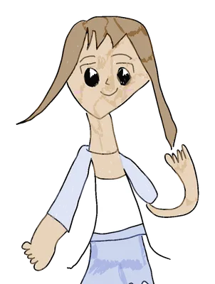 涼しい服装の女性