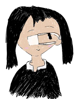 眼帯の女の子