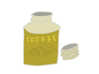 コーヒーの瓶