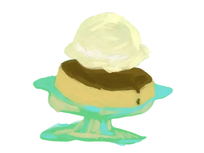 プリンアラモード