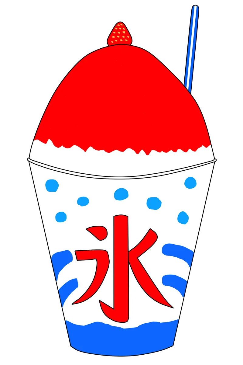苺かき氷