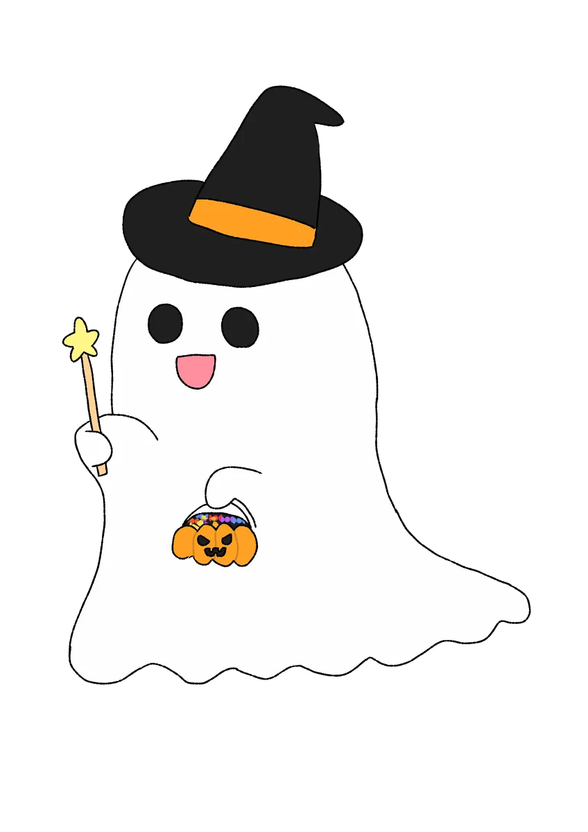 ハロウィンのおばけ