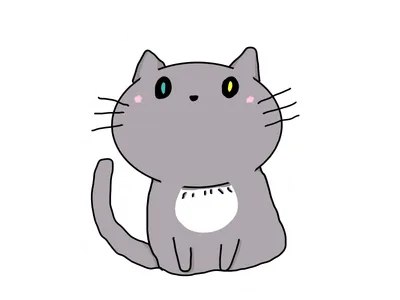 猫（灰色）