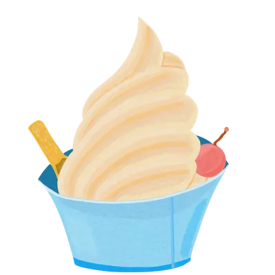 バニラソフトクリーム