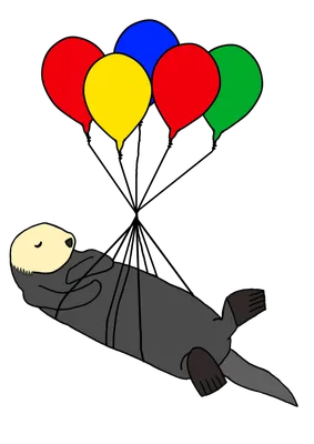 ラッコ風船
