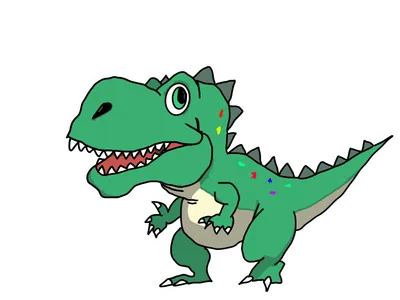 ティラノサウルス（緑）