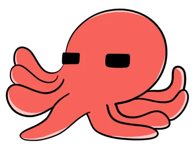 タコキャラ（赤）