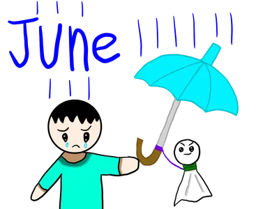 雨に泣く少年