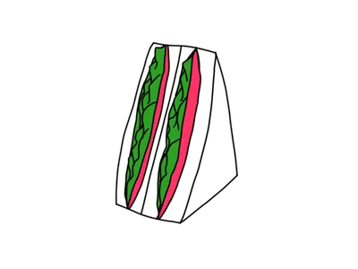 サンドイッチ（三角）