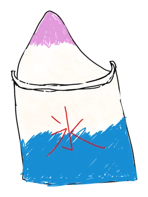 かき氷（ブルー）