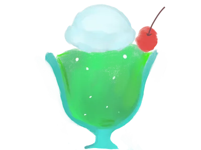クリームソーダー