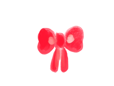 リボン（薄紅）