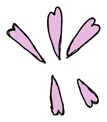 舞い散る桜の花びら