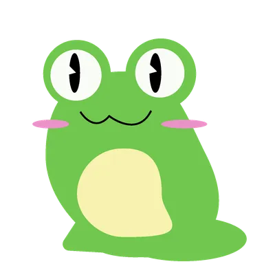 かわいいカエル