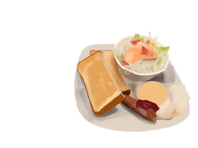 西洋風朝食