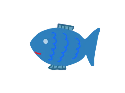 青い魚