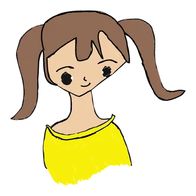 ツインテールの女の子