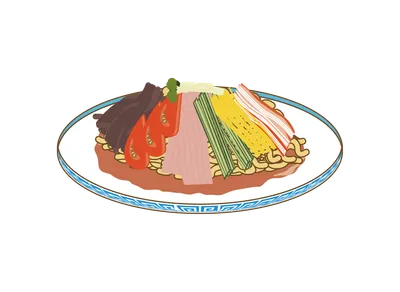 冷やし中華（プレーン）