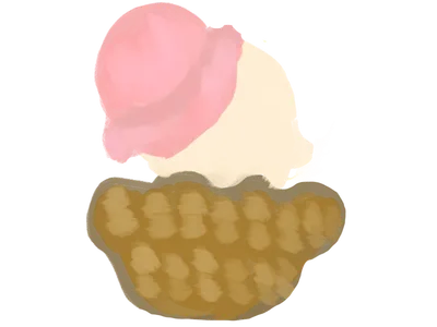 アイスクリーム（三段）