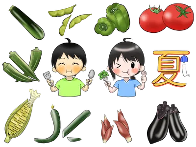 夏野菜いろいろ