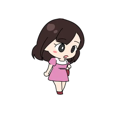 歩く女性