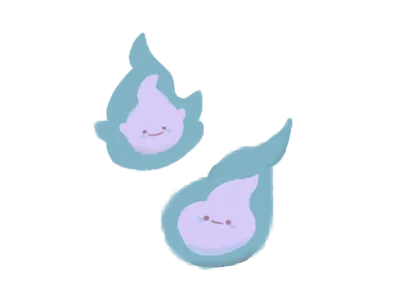 火の玉（青）