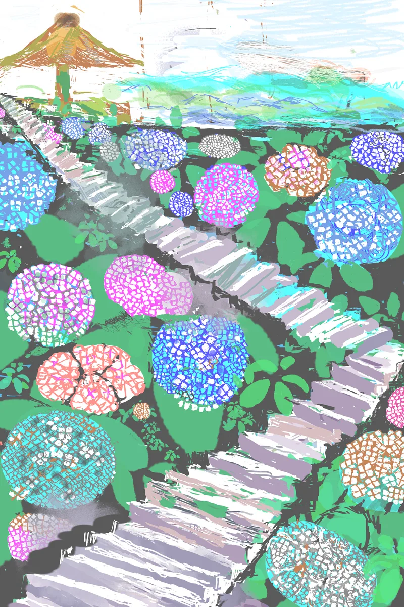 紫陽花坂